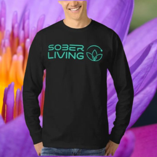 T-shirt Sobre et brillance - Manche Longue Lotus Power