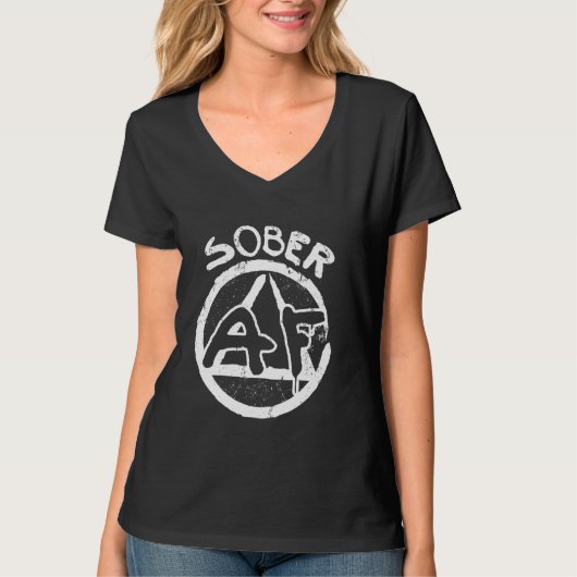 T-shirt Sobriété Sobriety AF (Devant)
