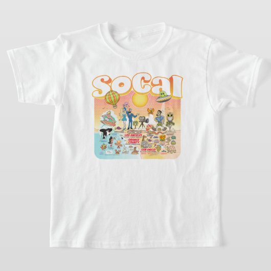 T-shirt SoCal (Poser)