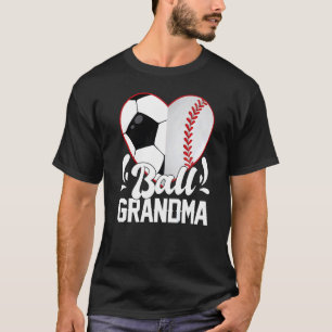T-shirt Soccer Baseball Softball Grand-mère Ball Grand-mèr