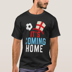 T-shirt Soccer de football fan de Its Coming Home England