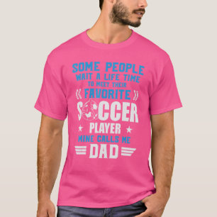 T-shirt Soccer Des Gens Attendent Le Mien M'Appelle Équipe