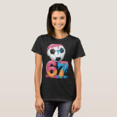T-shirt Soccer Drip Number 67 Boys Soccer Player 67  (Devant entier)
