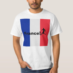 T-shirt Soccer France, personnalisable