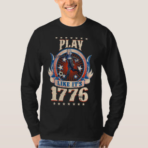 T-shirt Soccer George Washington 4 juillet Femmes Hommes A