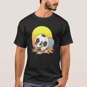 T-shirt Soccer Halloween But Costume de la fête de but eff