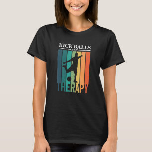 T-shirt Soccer Kick Balls Est Mon Thérapie Soccer Player