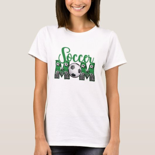 T-shirt soccer mom (Devant)