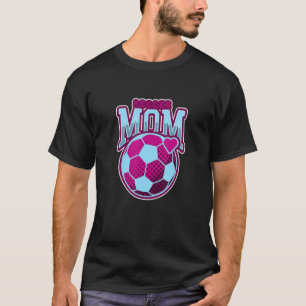 T-shirt SOCCER MOM J'adore regarder ma fille jouer au foot