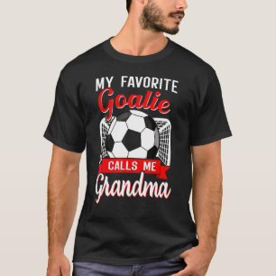 T-shirt Soccer Mon gardien favori m'appelle Grand-mère Foo
