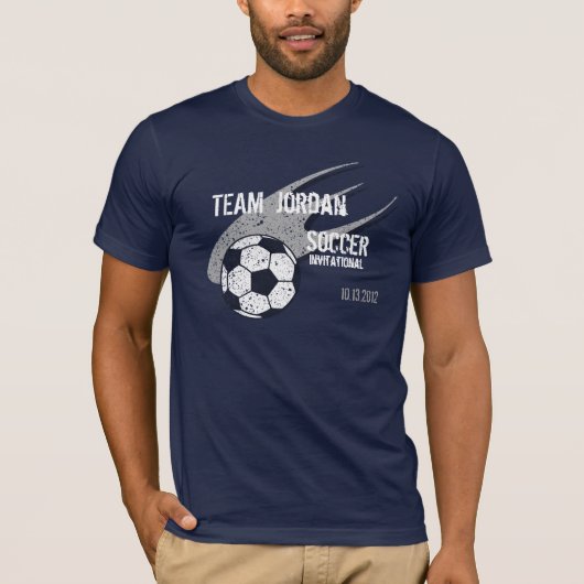 T-shirt Soccer personnalisable (Devant)