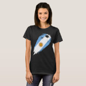 T-shirt Soccer Player Of Pride Argentina (Devant entier)