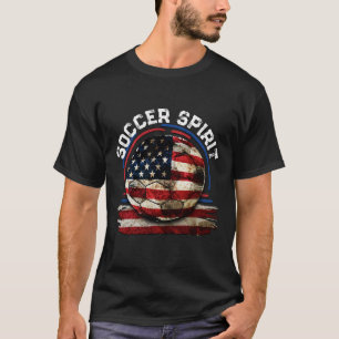 T-shirt Soccer Spirit USA, Soccer américain