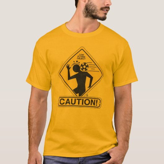 T-shirt SoccerCaution1 (Devant)