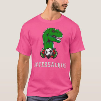 T-shirt Soccersaurus joueur de football Dinosaur T-Rex gar