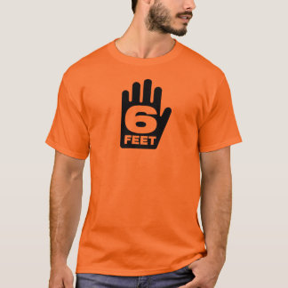 T-shirt social "6 pieds"
