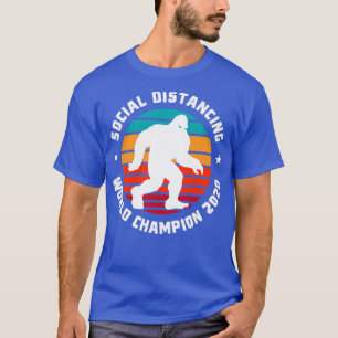 T-shirt Social Distancing World Champion 20204