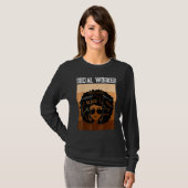T-shirt Social Worker Black History Queen Melanin Afro Afr (Devant entier)