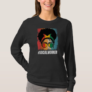 T-shirt Social Worker Femmes Africaines Travail Social Gra