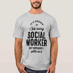 T-shirt Social Worker Job Title Cadeau