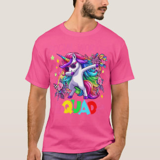 T-shirt Social Worker Squad Dabbing Unicorne Lunettes de s