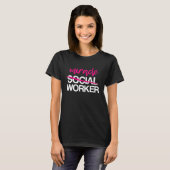 T-shirt Social Worker Work LCSW MSW Masters Graduation 202 (Devant entier)
