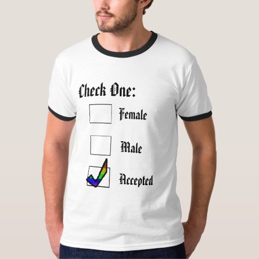 T-SHIRT SOCIALEMENT ADMIS (Devant)