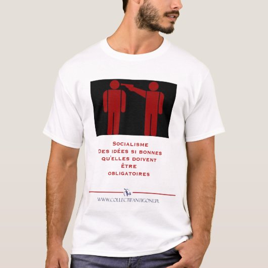 T-shirt Socialisme (Devant)