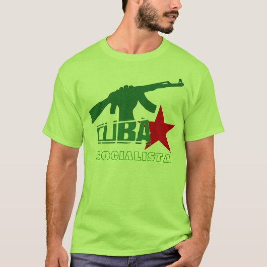 T-SHIRT SOCIALISTE CUBA (Devant)