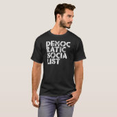 T-shirt Socialiste Democratic (Devant entier)