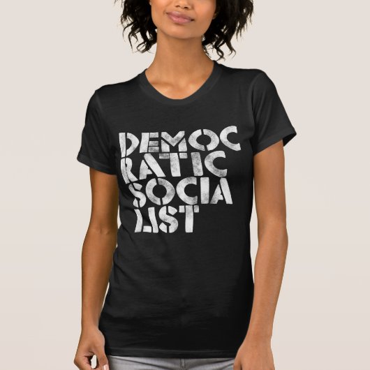 T-shirt Socialiste Democratic (Devant)