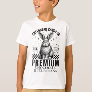 T-shirt Société de bonbons Cottontail Chocolat Lapin migno