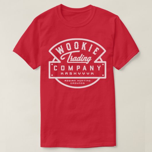 T-shirt Société de commerce Wookiee (Design devant)