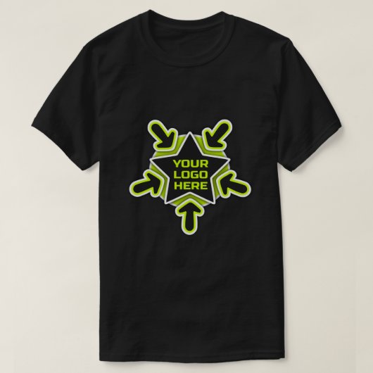 T-shirt Société de logo (Design devant)