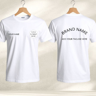 T-shirt Société de logo personnalisé Entreprise Petite ent