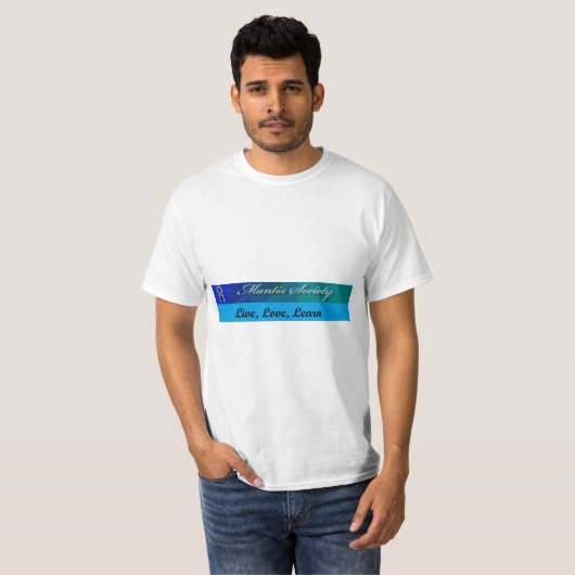T-shirt Société de mante (Devant entier)
