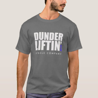 T-shirt Société de muscle de gym de levage de Dunder versi