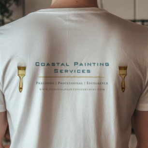 T-shirt Société de peinture Côtière Luxe
