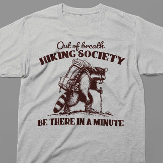 T-shirt Société de randonnée à bout de souffle