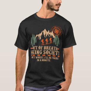 T-shirt Société de Randonnée Hors d'Haleine J'y Serai Dans