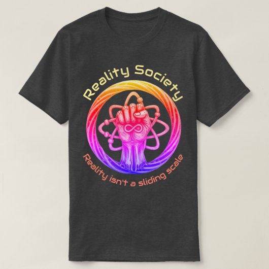 T-shirt Société de réalité 01 (Design devant)
