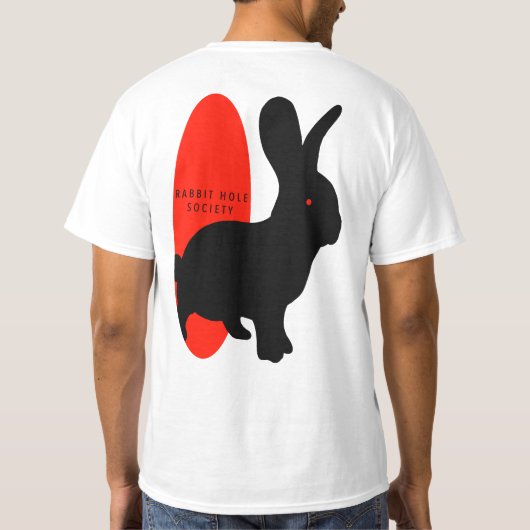 T-shirt Société de terrier de lapin (Dos)