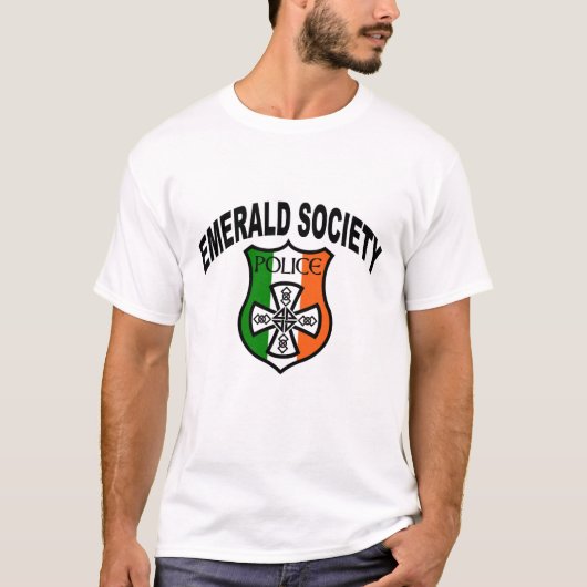 T-shirt Société d'émeraude de police (Devant)