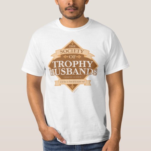T-shirt Société des maris de trophée (Devant)