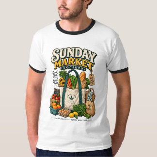 T-shirt Société du marché du dimanche