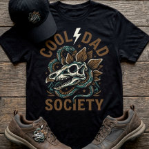 Société du Papa Cool Crâne de Dinosaure Serpent Vi