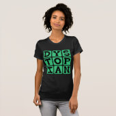 T-shirt Société dystopique et misérable (Devant entier)