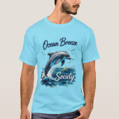 T-shirt Société Ocean Breeze  | Été côtier  (Devant)