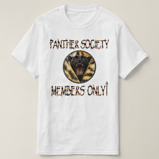 T-shirt Société Panthère MO (Design devant)