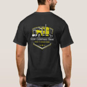 T-shirt Société professionnelle de camionnage (Dos)